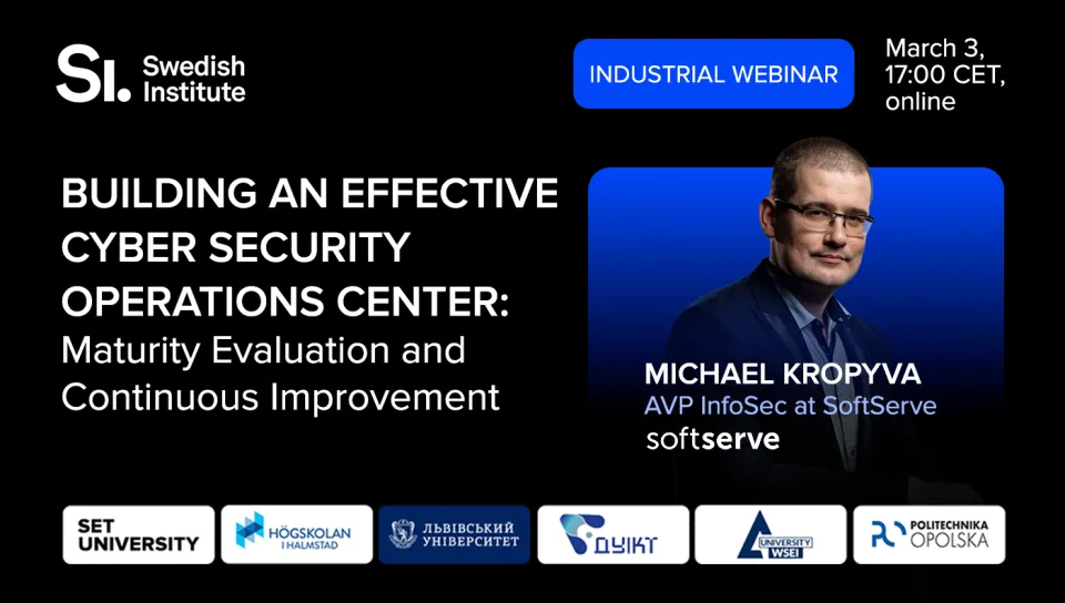 Your First Step into SOC: A Webinar for Future Cyber Defenders